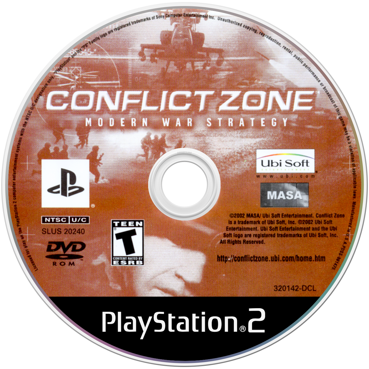 Conflict Zone Modern War Strategy media 3 for Playstation 2